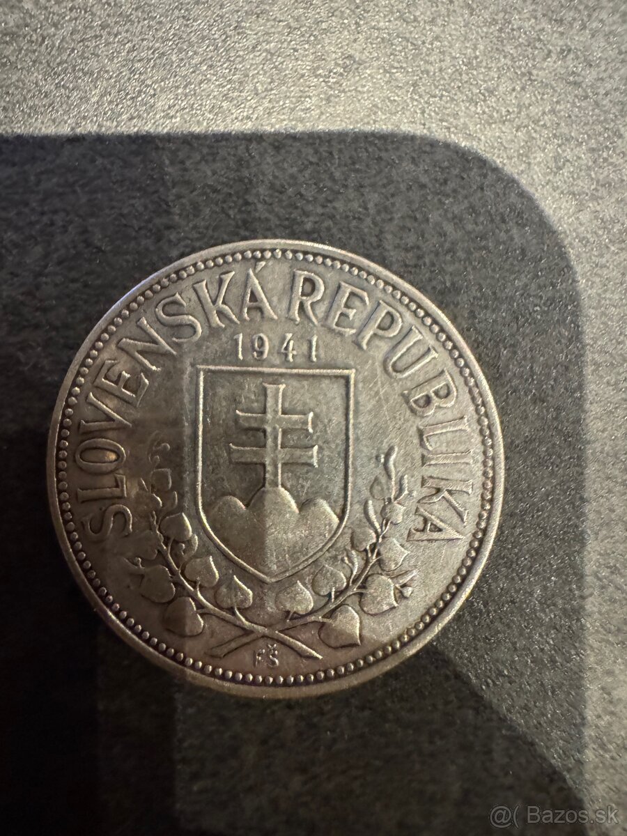 Minca 20 KS striebro