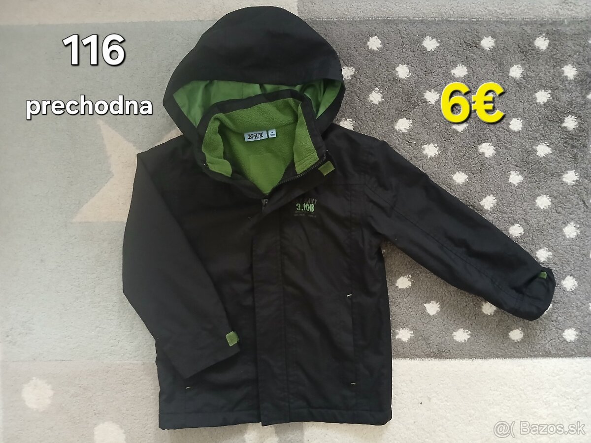 Chlapcenska prechodna bunda 116