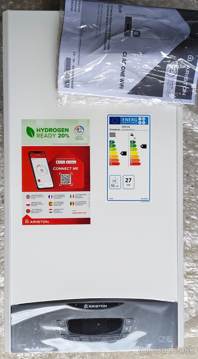 ARISTON CLAS ONE, kondenzační 30kW TUV