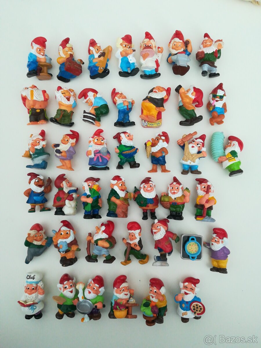 Predám trpaslíkov z kinder