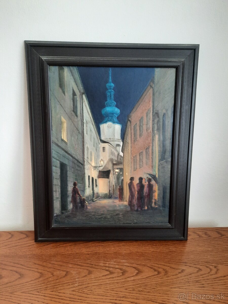 predám obraz - Michalská brána
