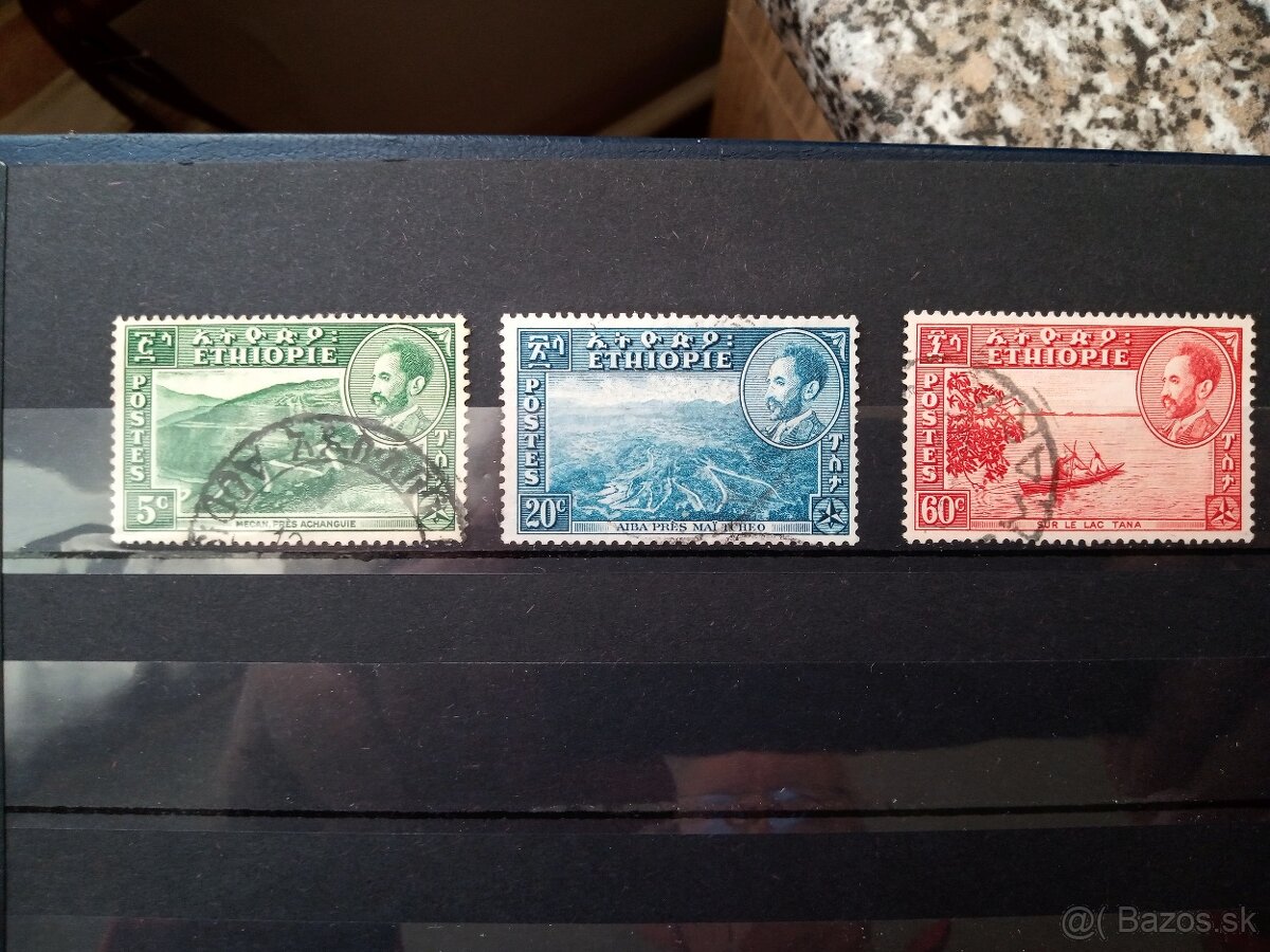 Poštové známky č.385 - Etiopa - local motív