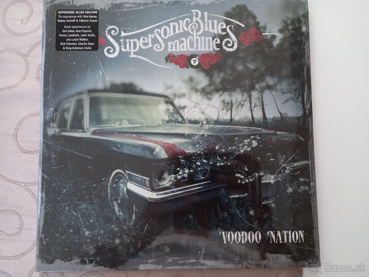 SUPERSONIC BLUES MACHINE : 2LP Voodoo Nation / NOVA nerozbal