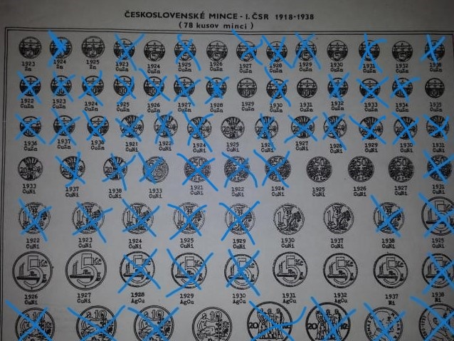 Kúpim vybrané mince z ČSR a SR