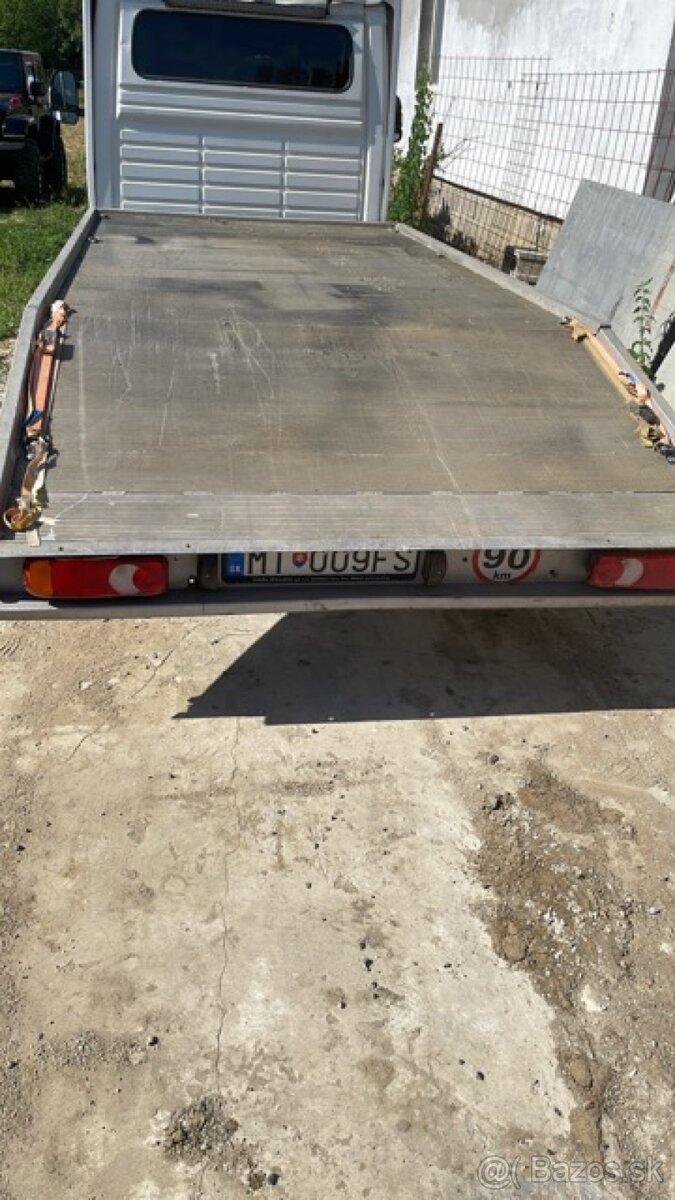 Citroën Jumper valník prerobené plošina odťahová