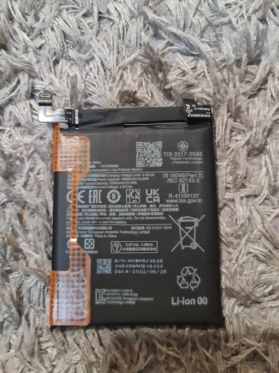 Batéria na Xiaomi 12T - originál