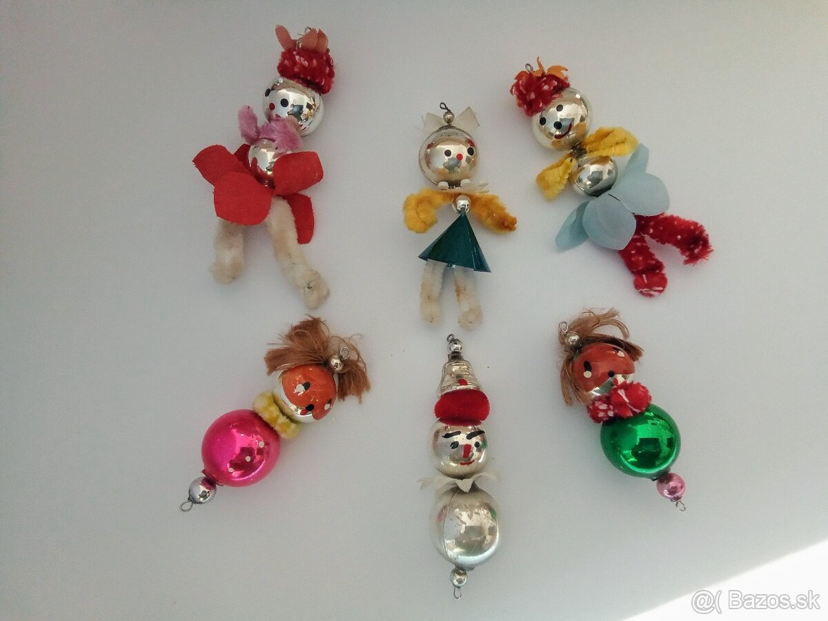 Staré, vánoční ozdoby - staré vianočné ozdoby