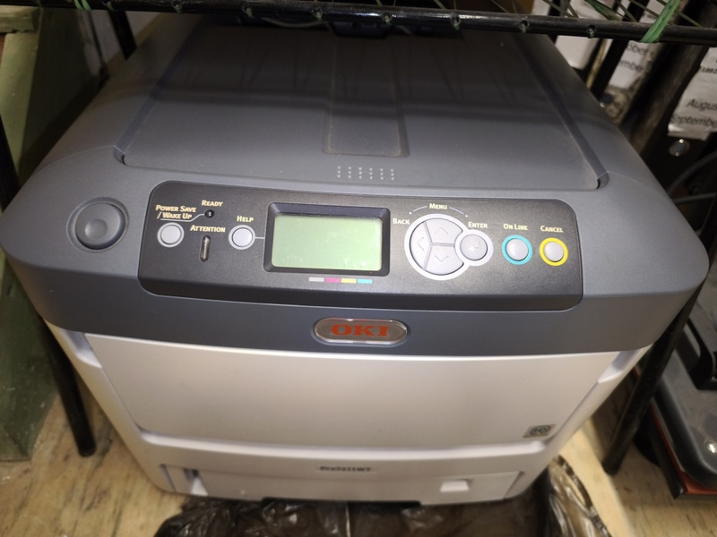 Tlačiareň OKI ES7411WT biela tlač