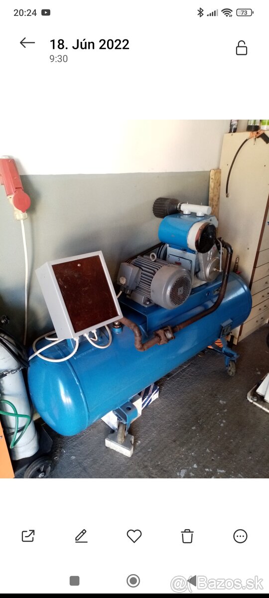 Predám Kompresor Orlík 300 l