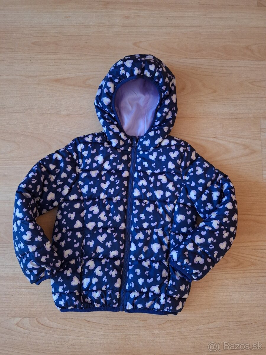 Prechodná dievčenská bunda v. 122/128