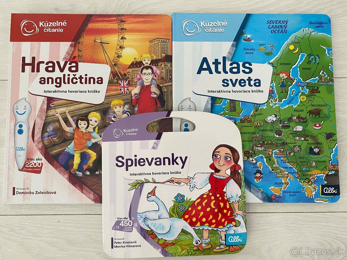 Albi Kuzelne Citanie, Atlas sveta, Hrava anglictina