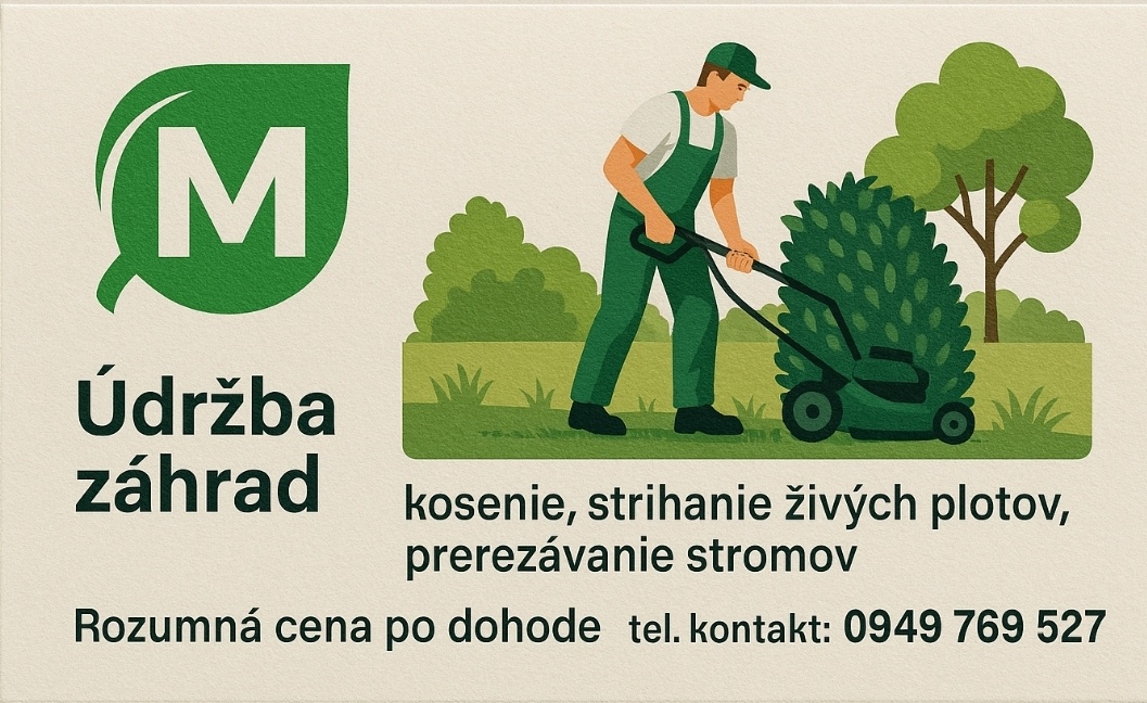 Údržba záhrad