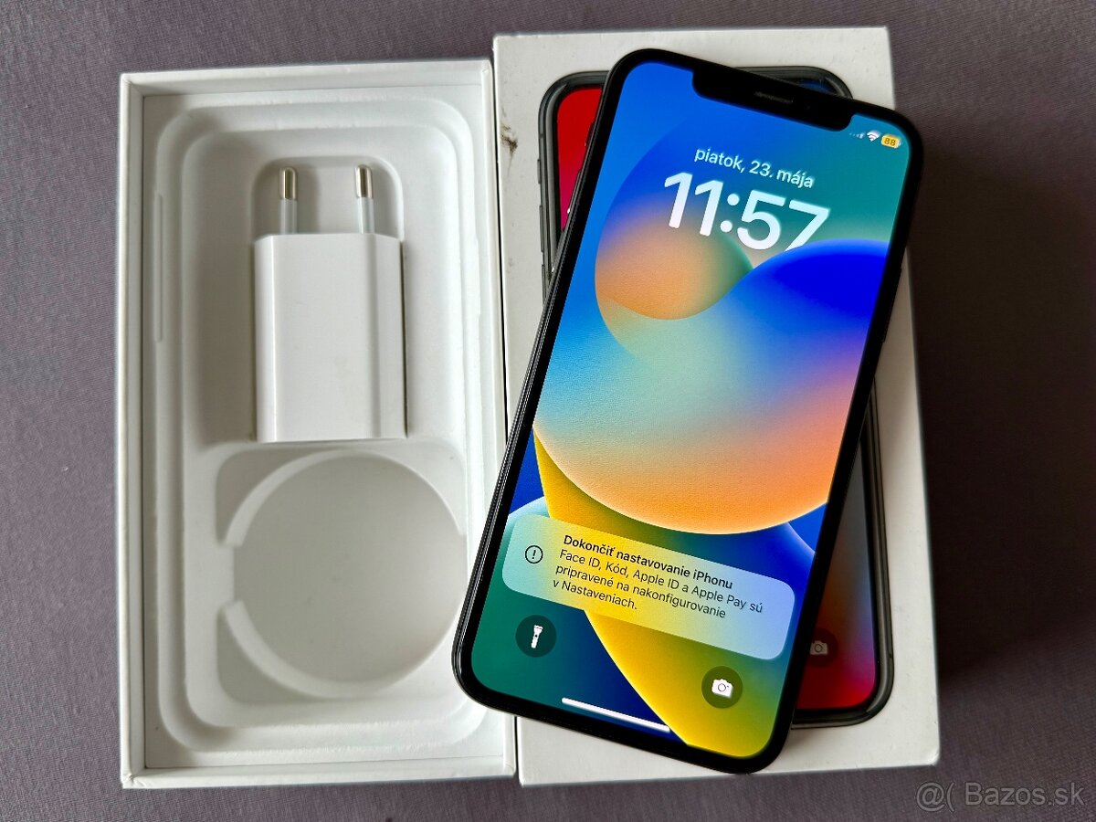 Apple iphone X, 64gb. Space grey