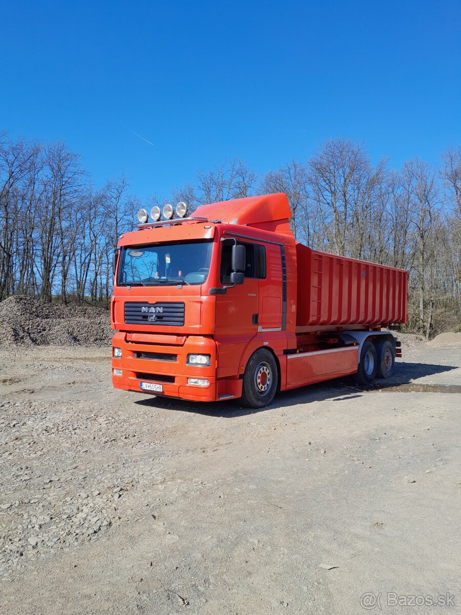 Predám MAN tga 410 hakovy nosič