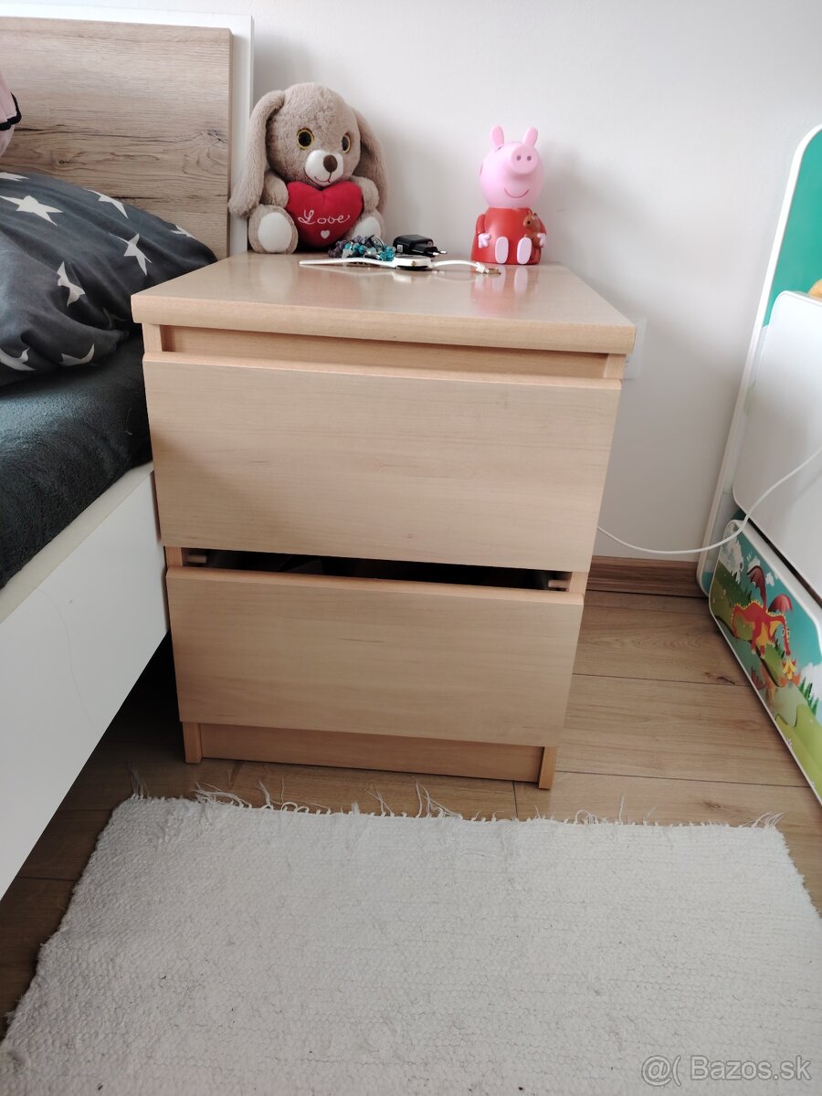 Predám 2x nočný stolík