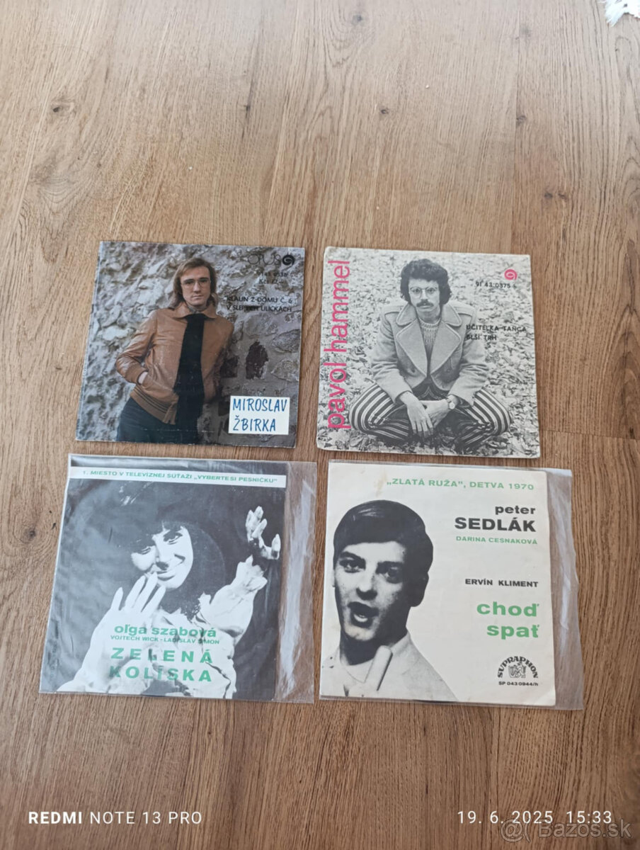 Malé SP platne - rôzne