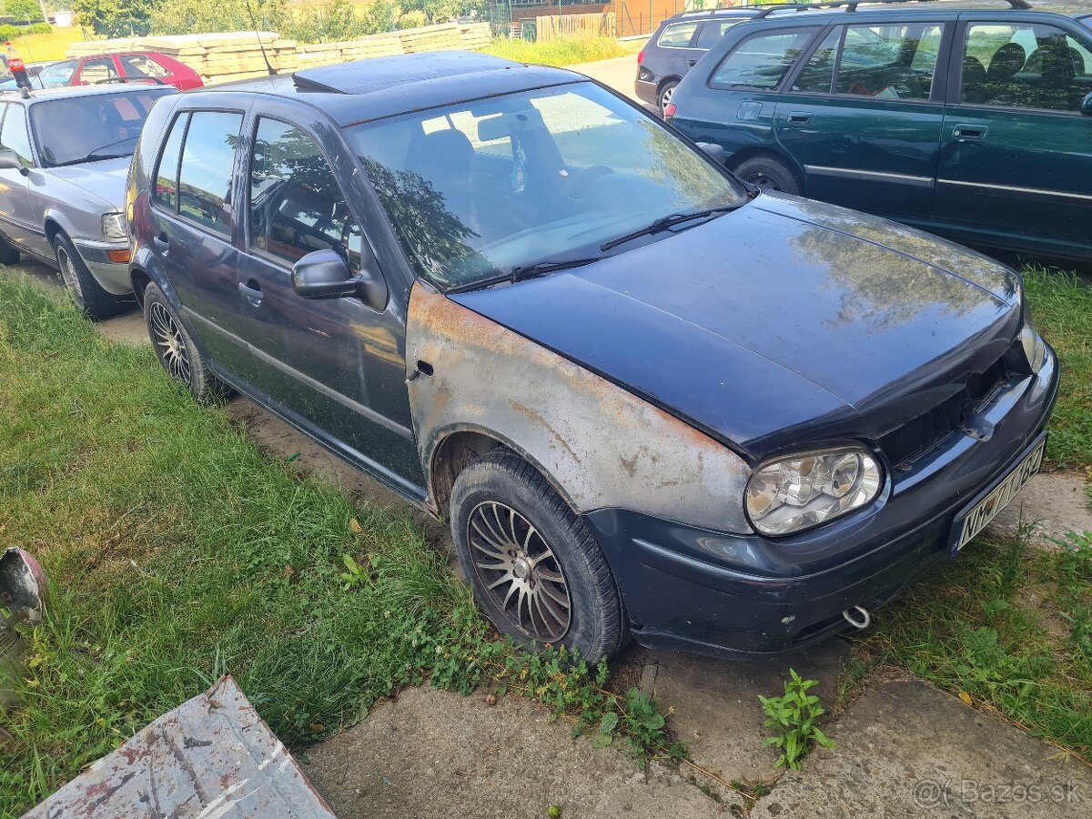 Rozpredam vw golf 4x4 1.9 tdi