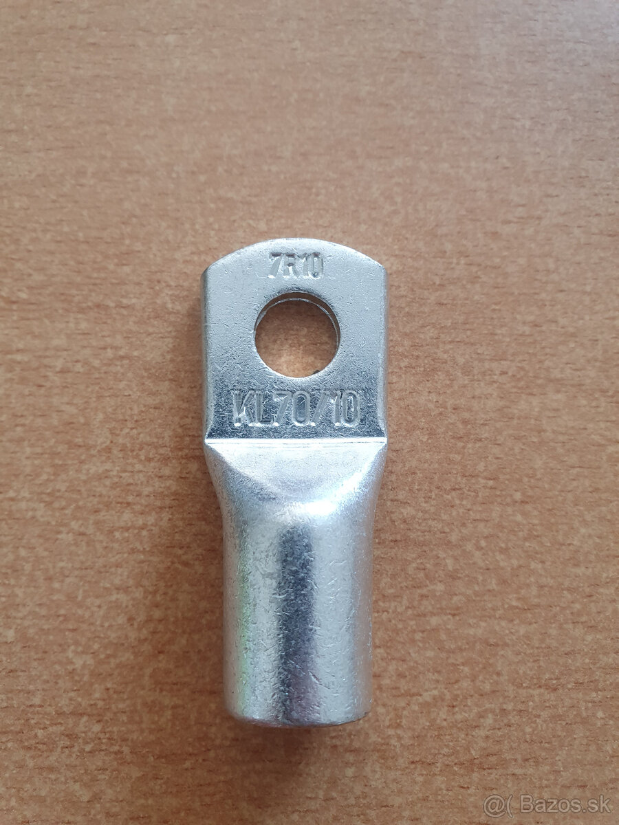 Klauke 7R10 lisovacie káblove oko