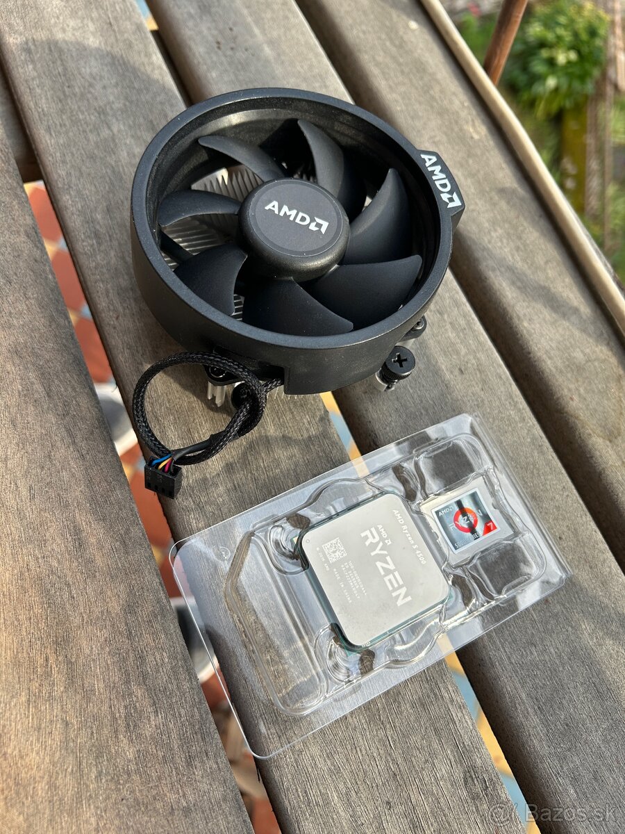 Ryzen 5 4500 + Stock chladič