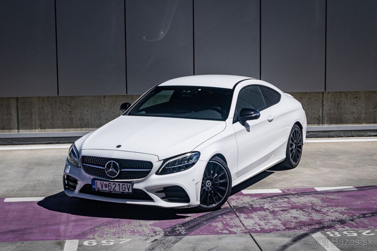 Mercedes-Benz C trieda Kupé 220d TOP STAV