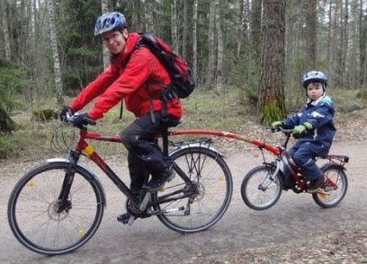 Ťažná tyč na detský bicykel – TrailGator