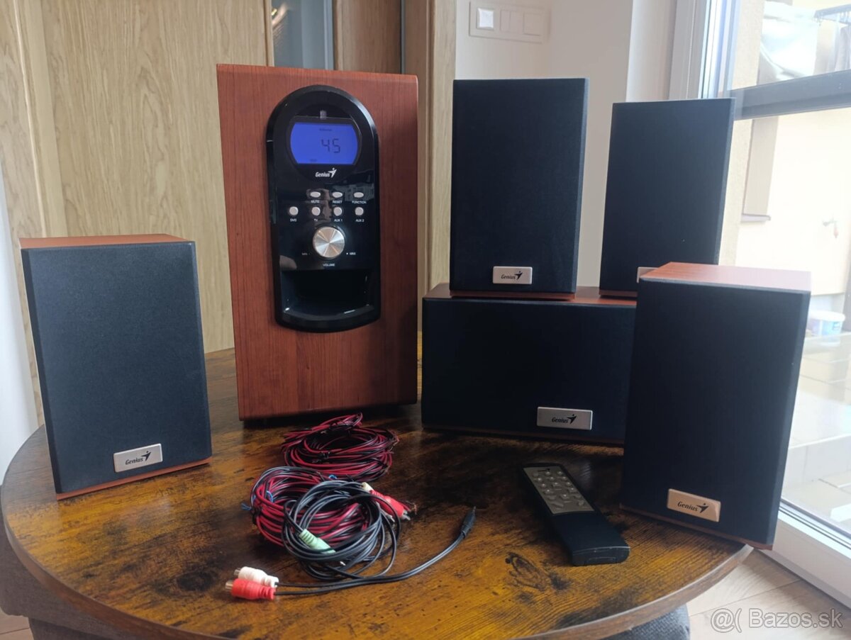 Predám reproduktory Genius SW-HF 5.1 6000