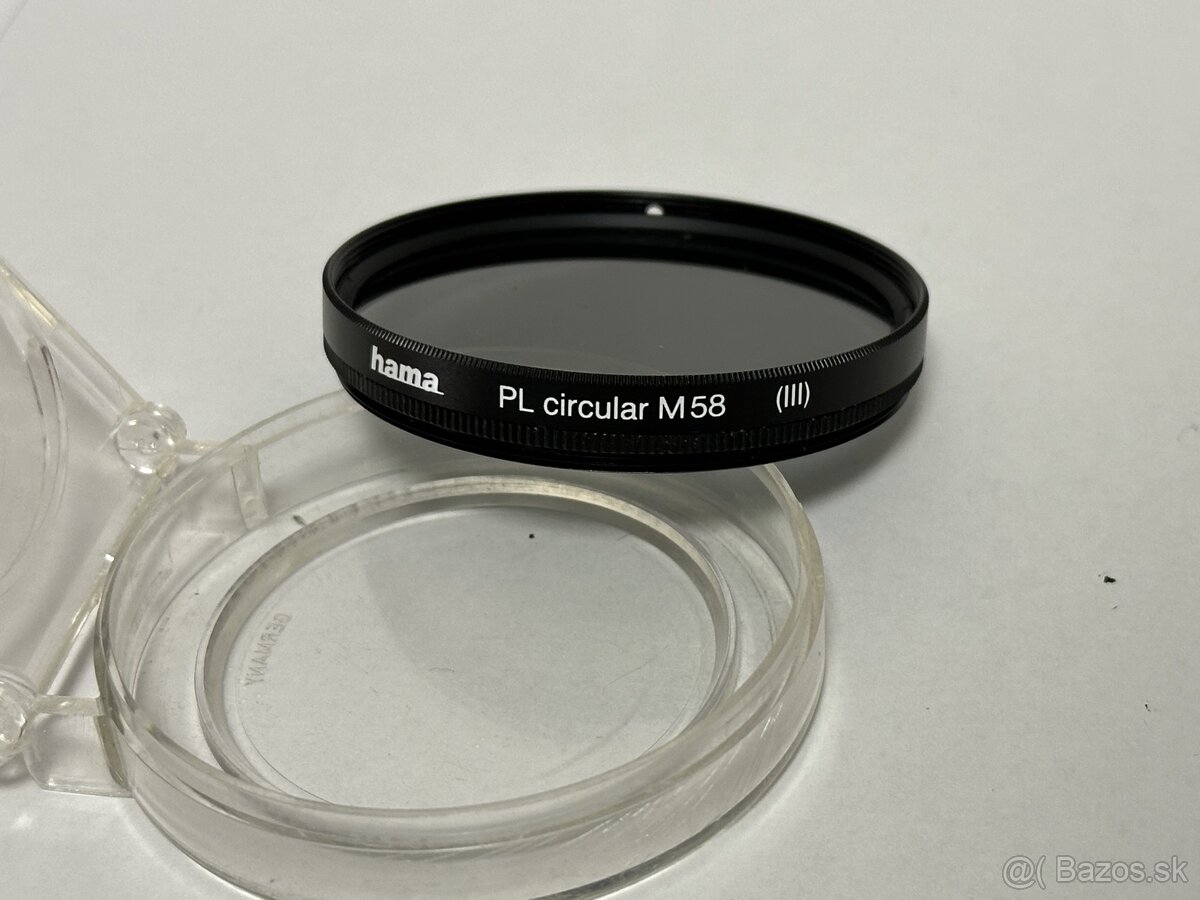 Polarizačné filtre HAMA 58mm, 52mm