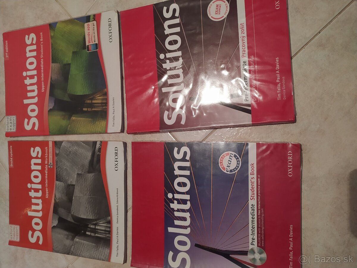 Učebnice Solutions ANJ