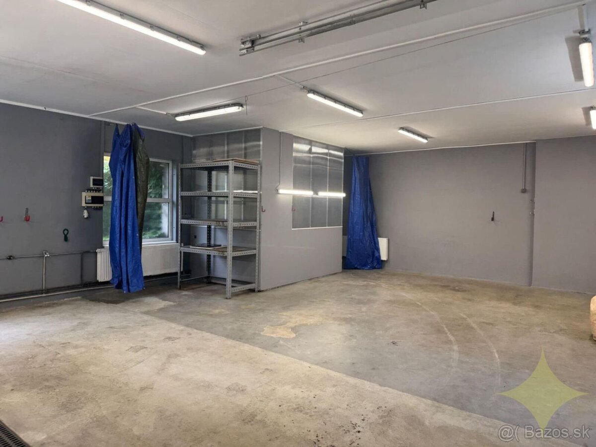 Nebytové priestory vhodné na sklady, výrobu, servis v uzavre