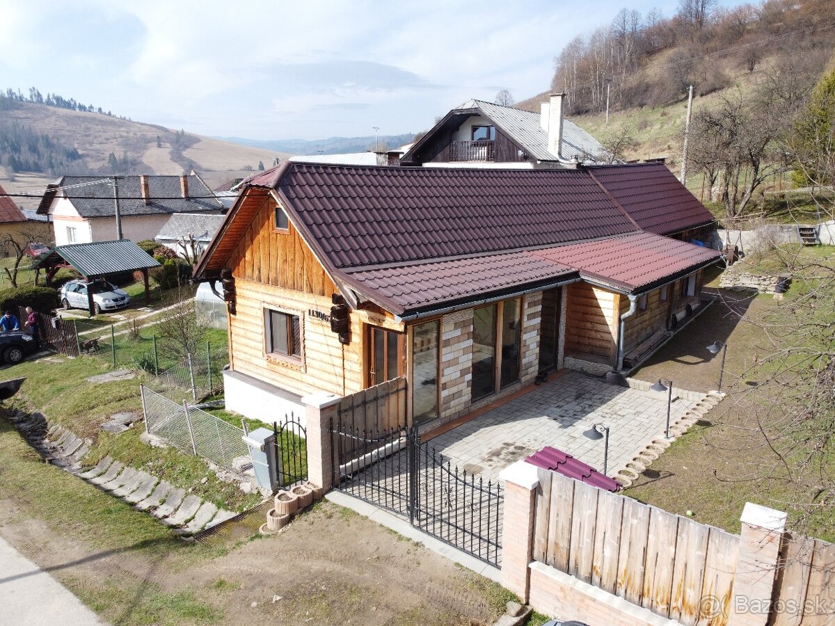 Drevenica v Čiernom Balogu – pokoj, príroda, história