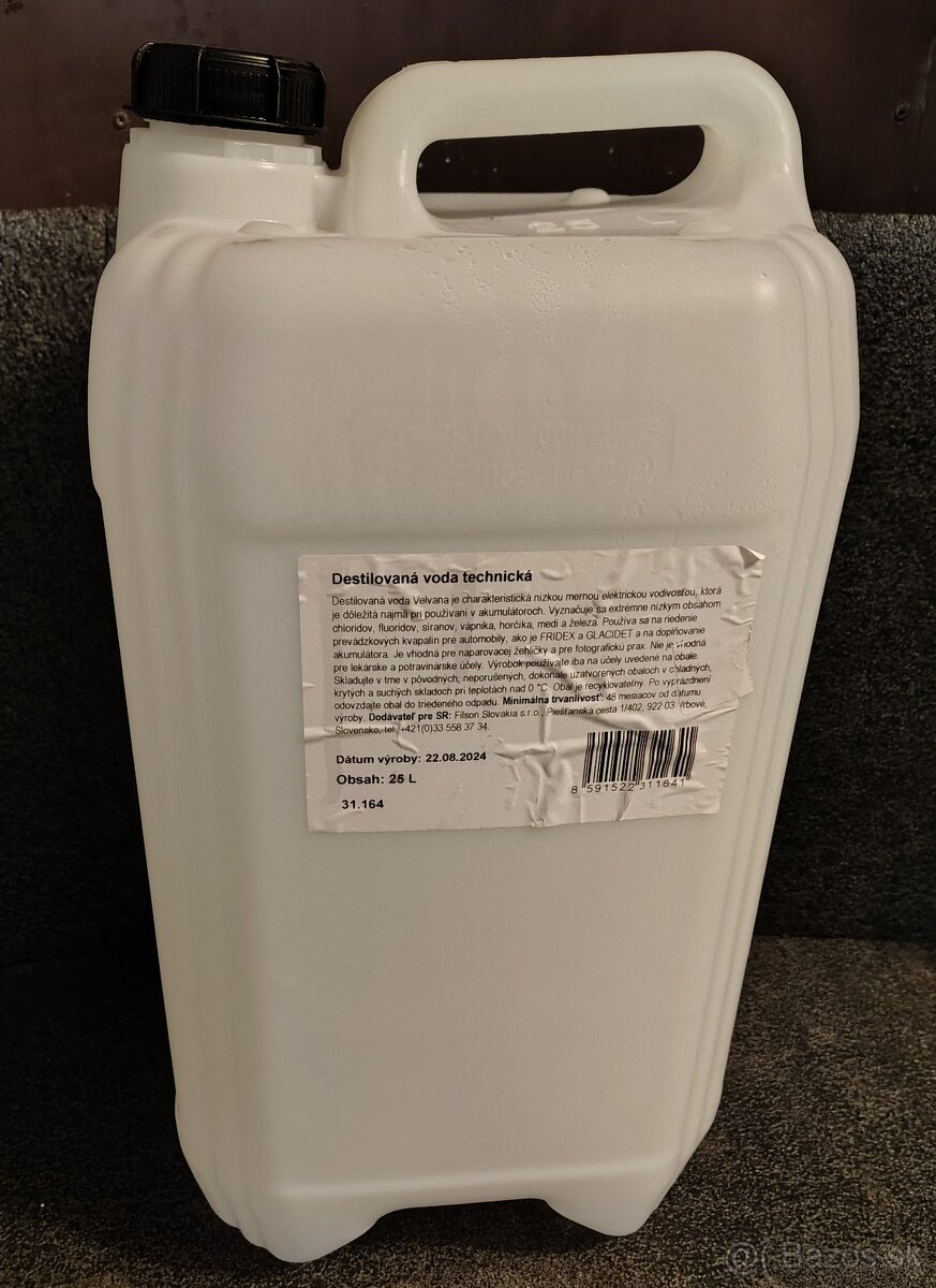 Prázdne bandasky plastové  25l