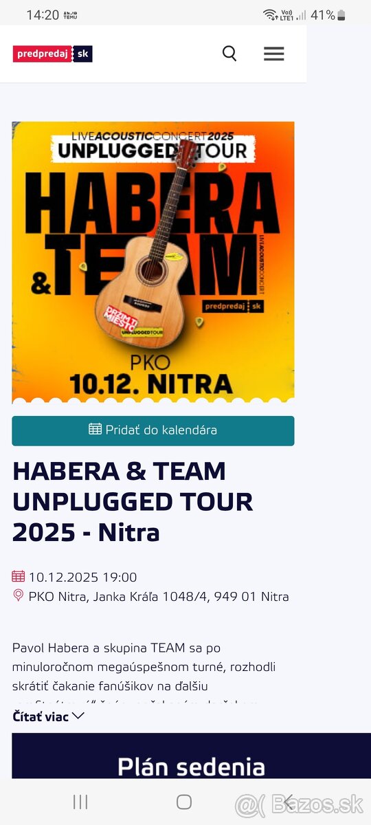 Habera & Team unplugged tour 2025 - Nitra 10.12.