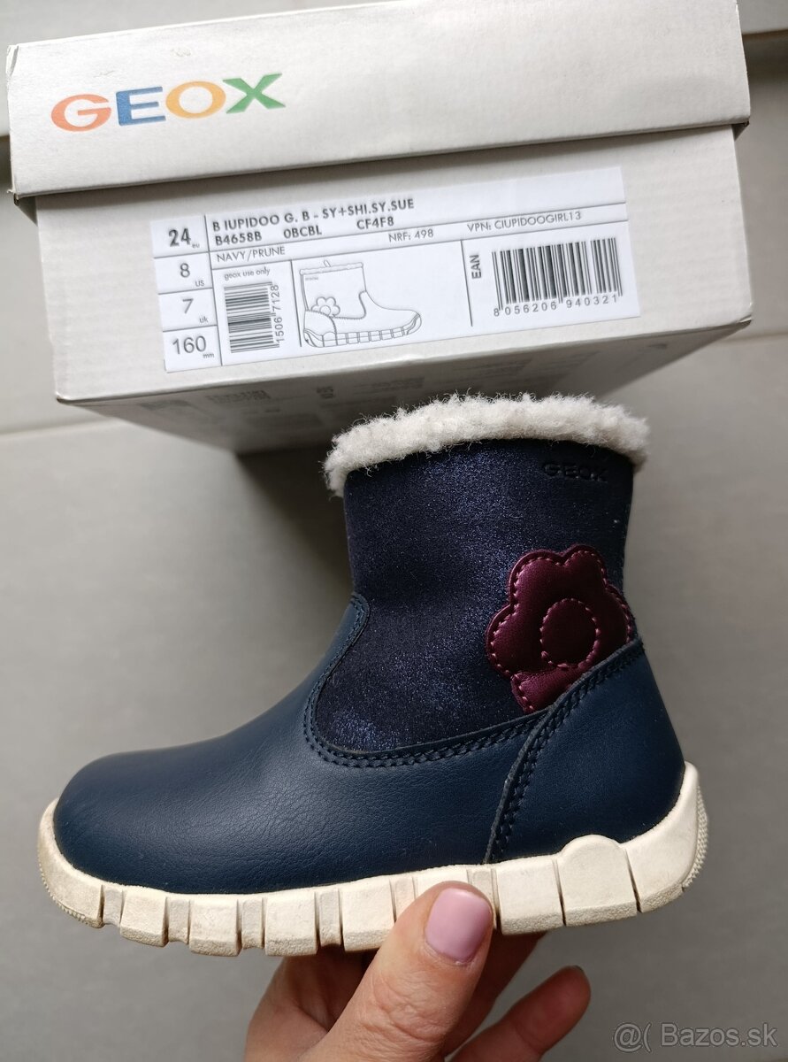 Zimné topánky Geox veľkosť č. 24