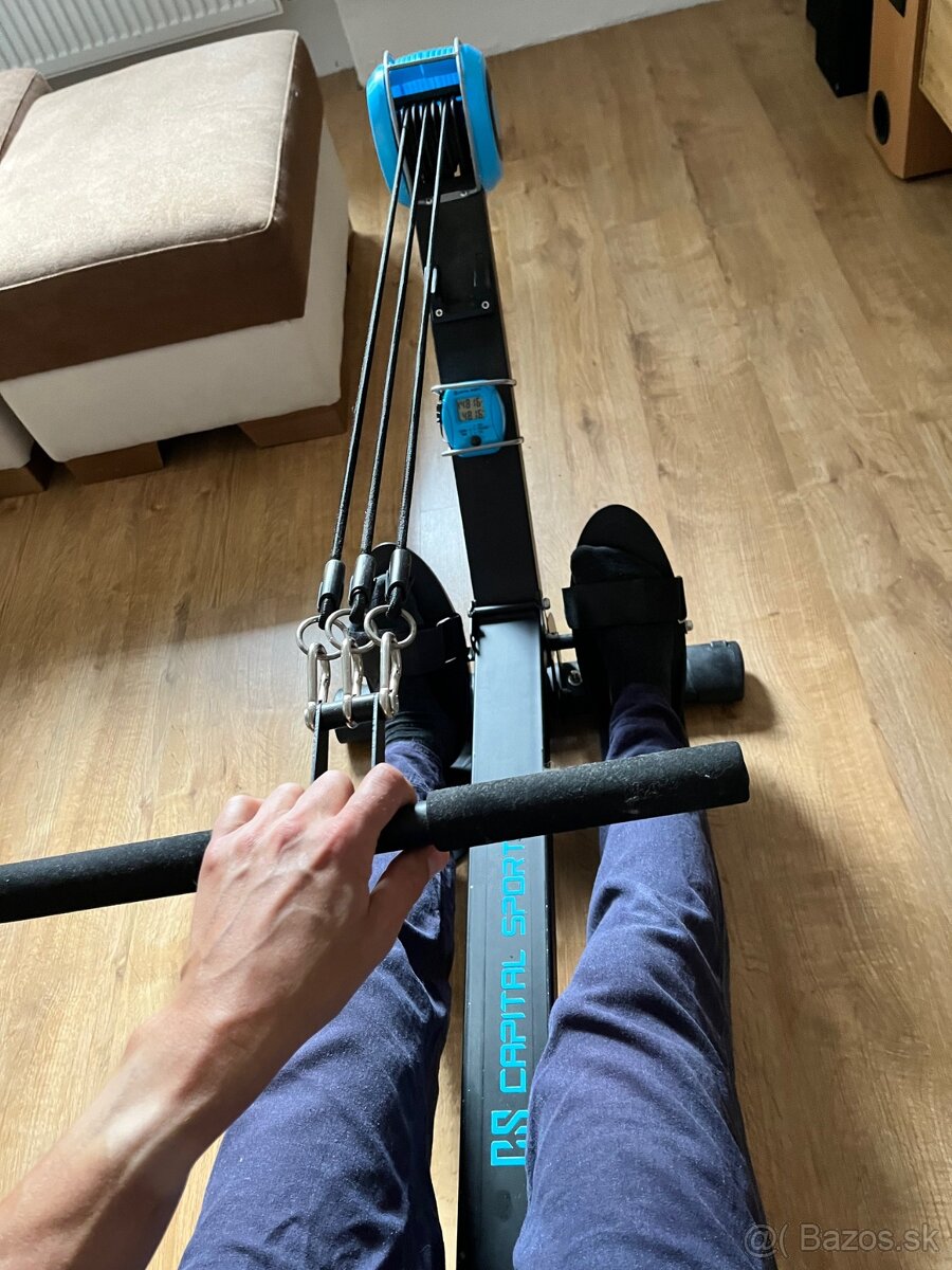 Veslovací trenažér Capital Sports StringMaster