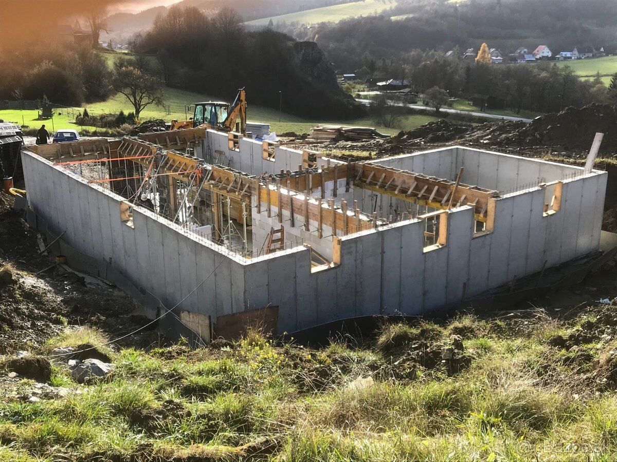 Stavebné práce, Monolitické stavby