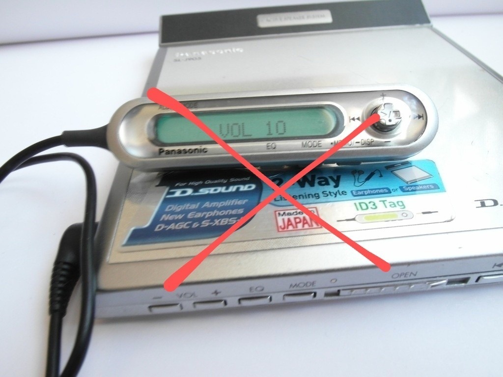 SONY MINIDISC SONY DISCMAN PANASONIC DISCMAN