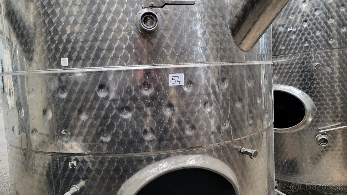 Nerezová nádrž delená s duplikátorom 2 x 2.500 L