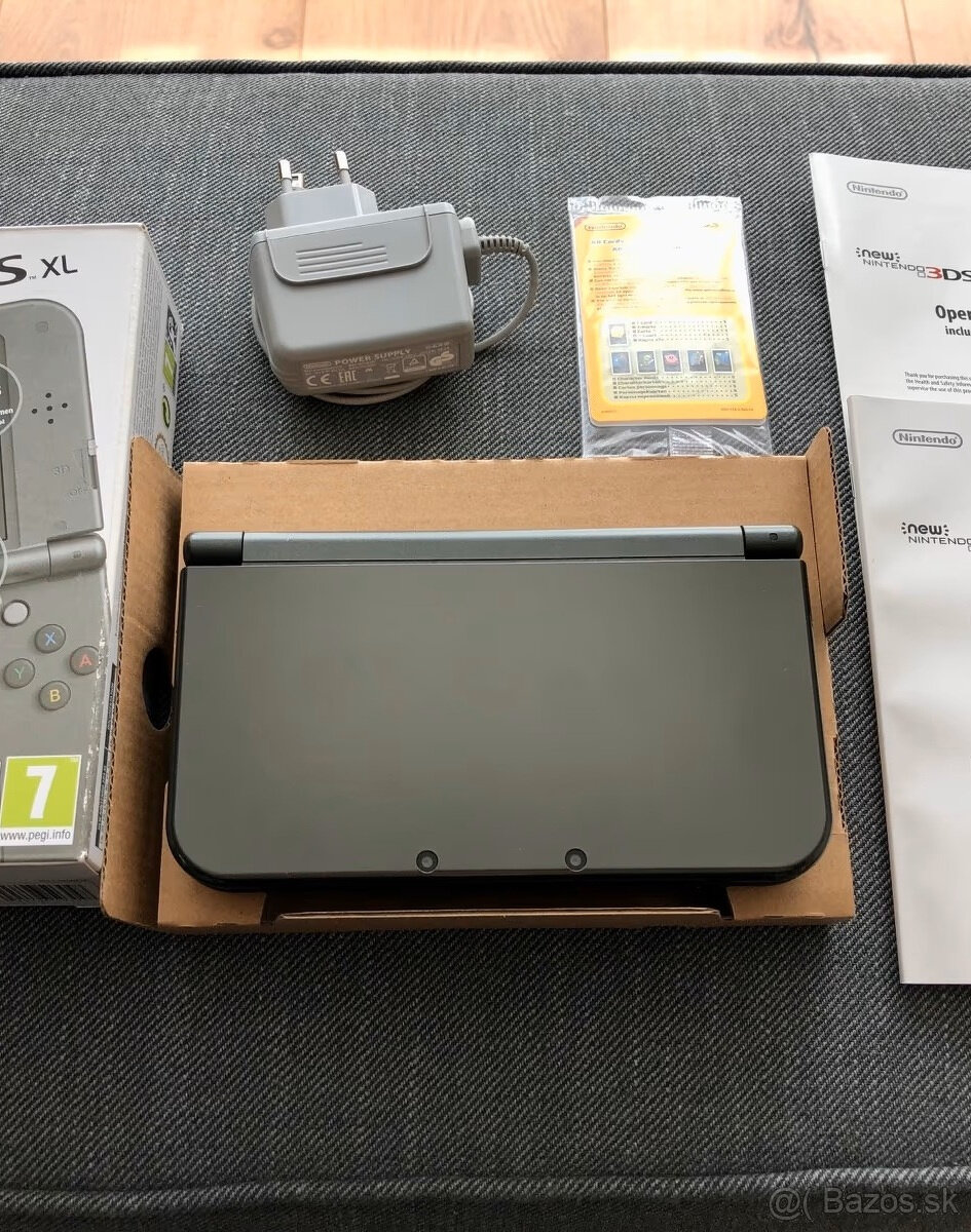 New Nintendo 3DS XL - čierna farba