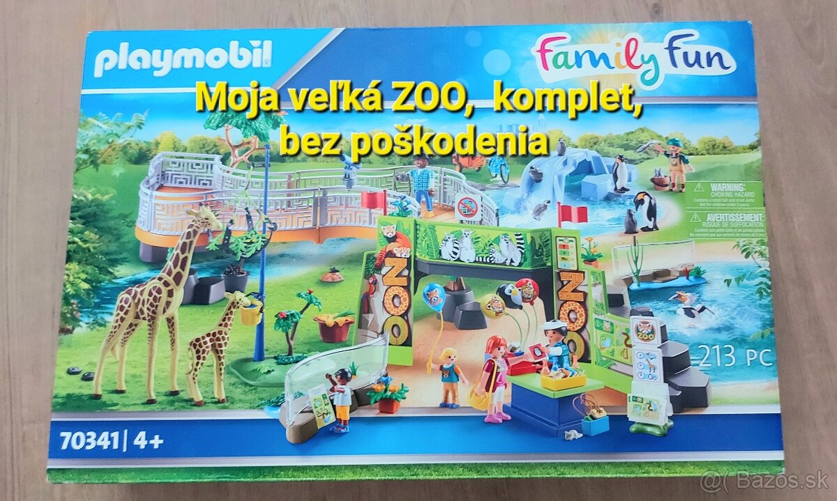 Playmobil Moja veľká ZOO 70341