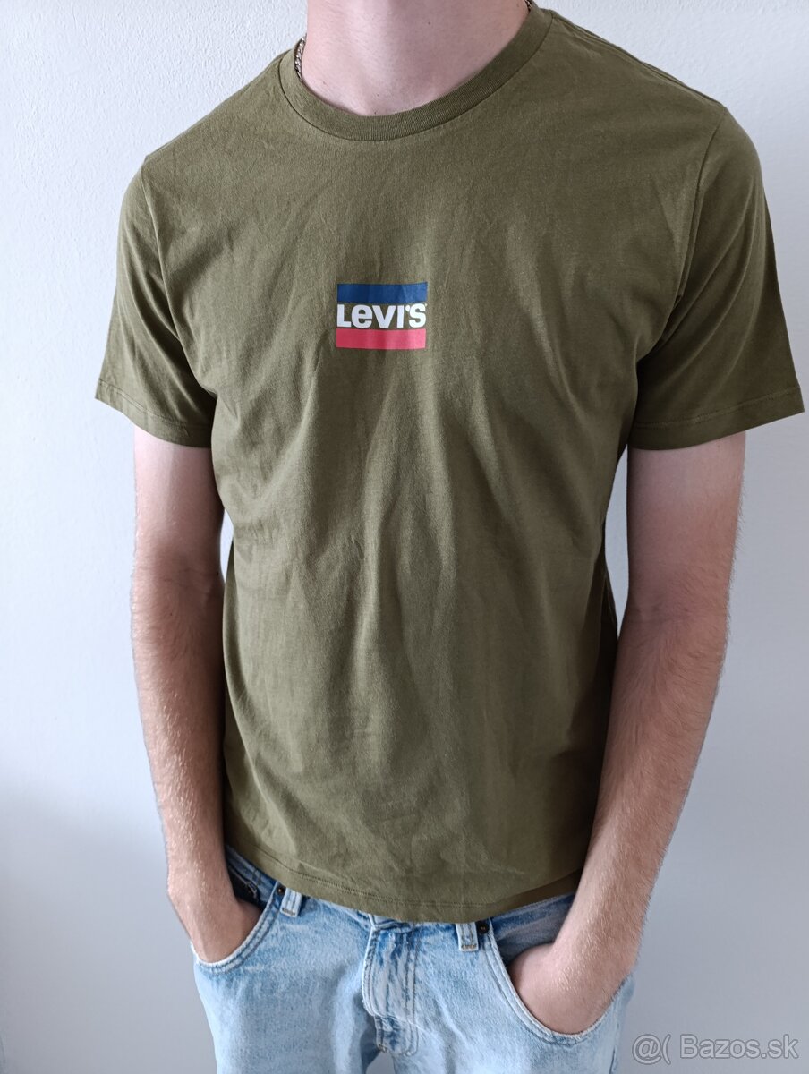 Nové pánske tričko LEVIS -veľ. M