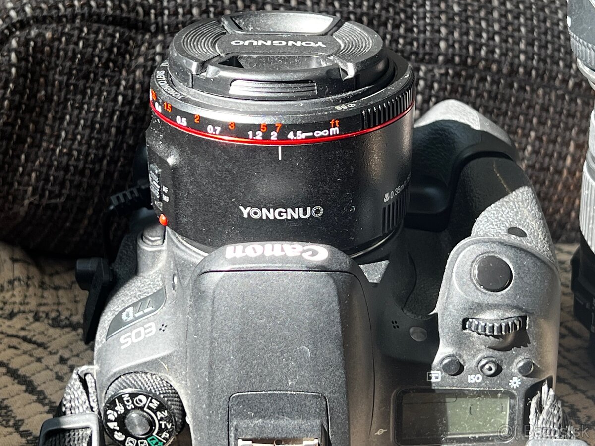 Canon EOS 77D + objektívy a príslušenstvo