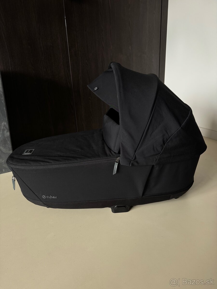 Vanička Priam Lux Carry cot 4.0 sepia black