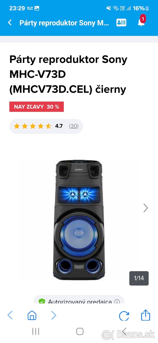 SONY MHC V73D