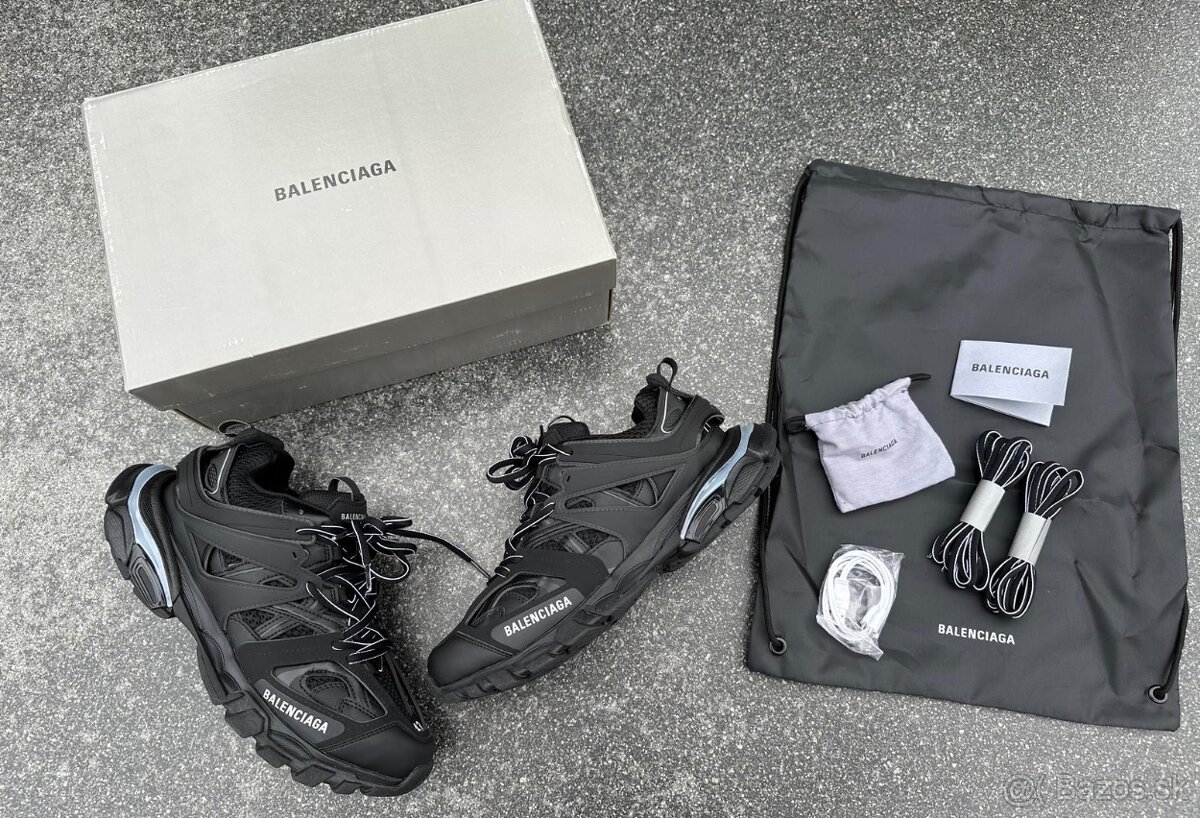 Balenciaga Track Led Black full balenie