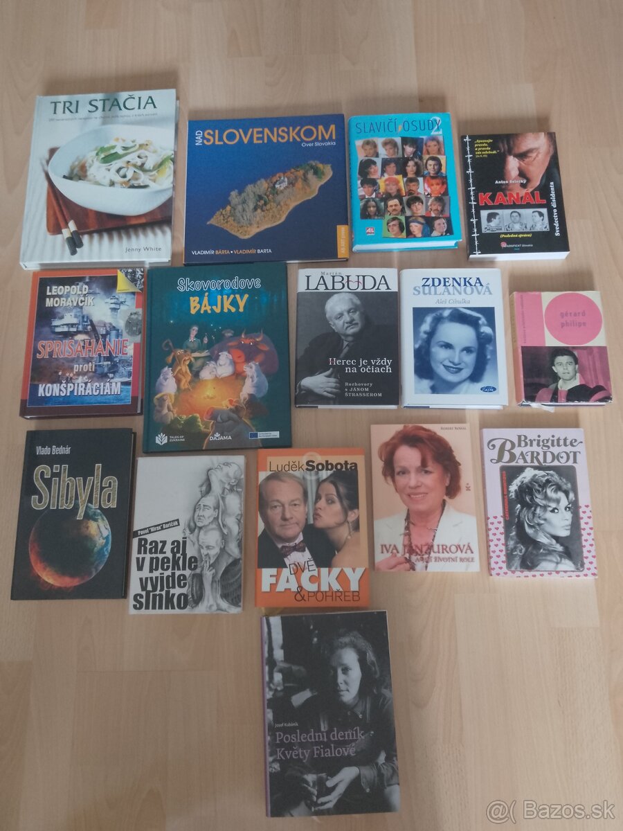 Predám knihy-Labuda,Janžurová ,Fialová