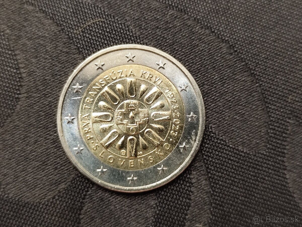 Predám 2€ mince rôzne