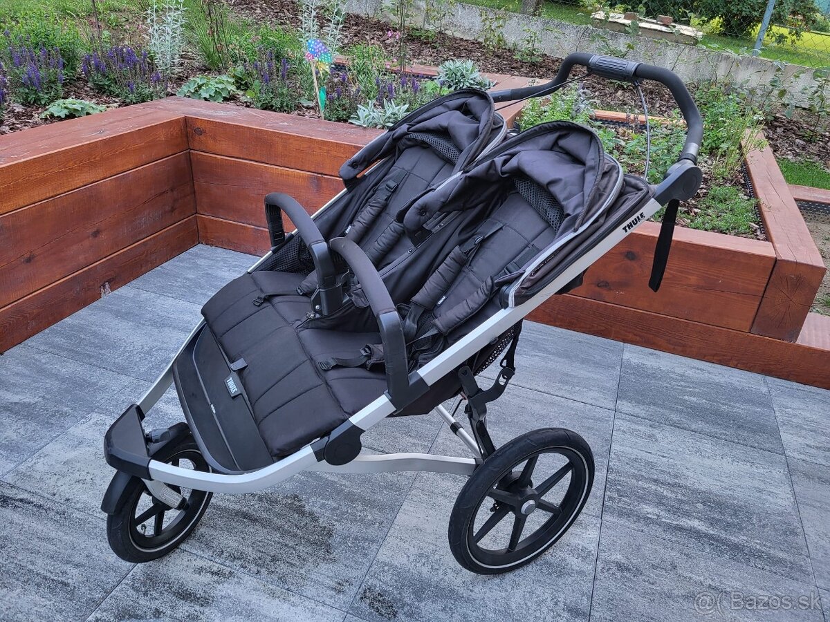 Kočík pre dvojičky - Thule Urban Glide 2 Double