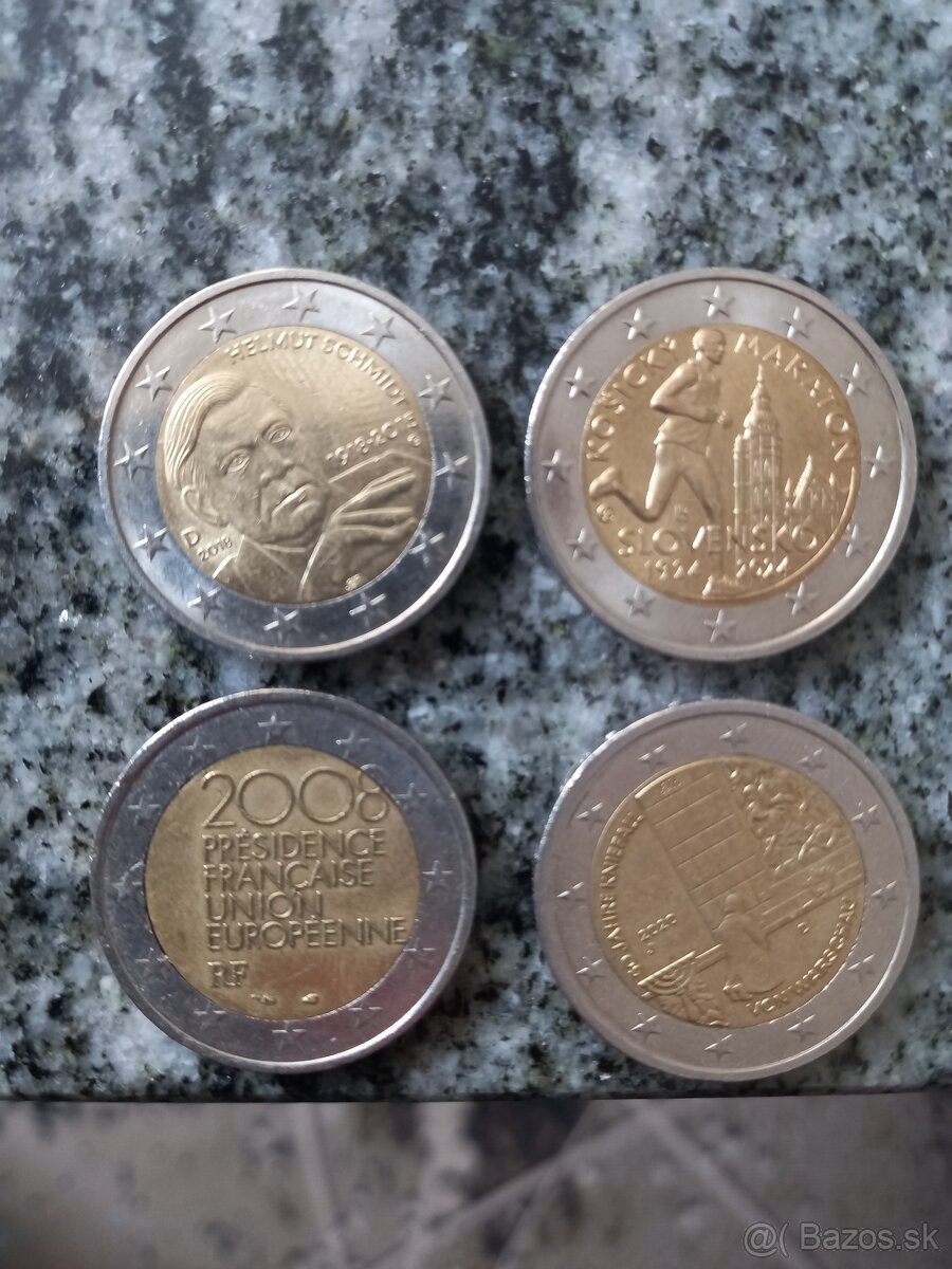 2-eurové mince