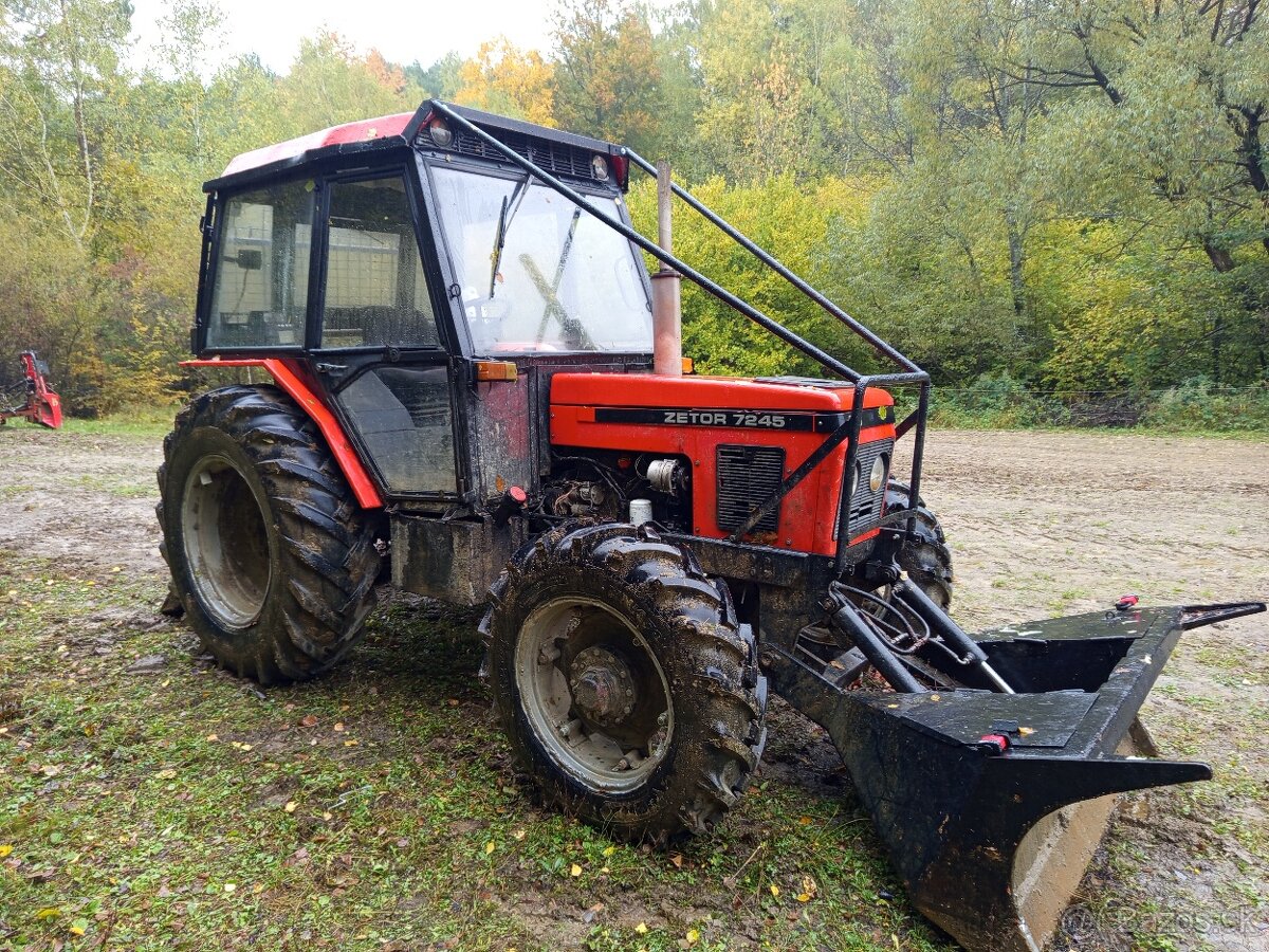 Traktor Zetor 7245 Ukt, Lkt
