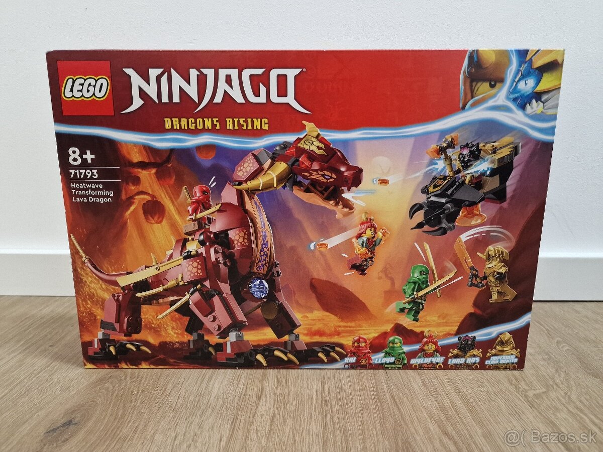 LEGO Ninjago 71793 Heatwave Transforming Lava Dragon